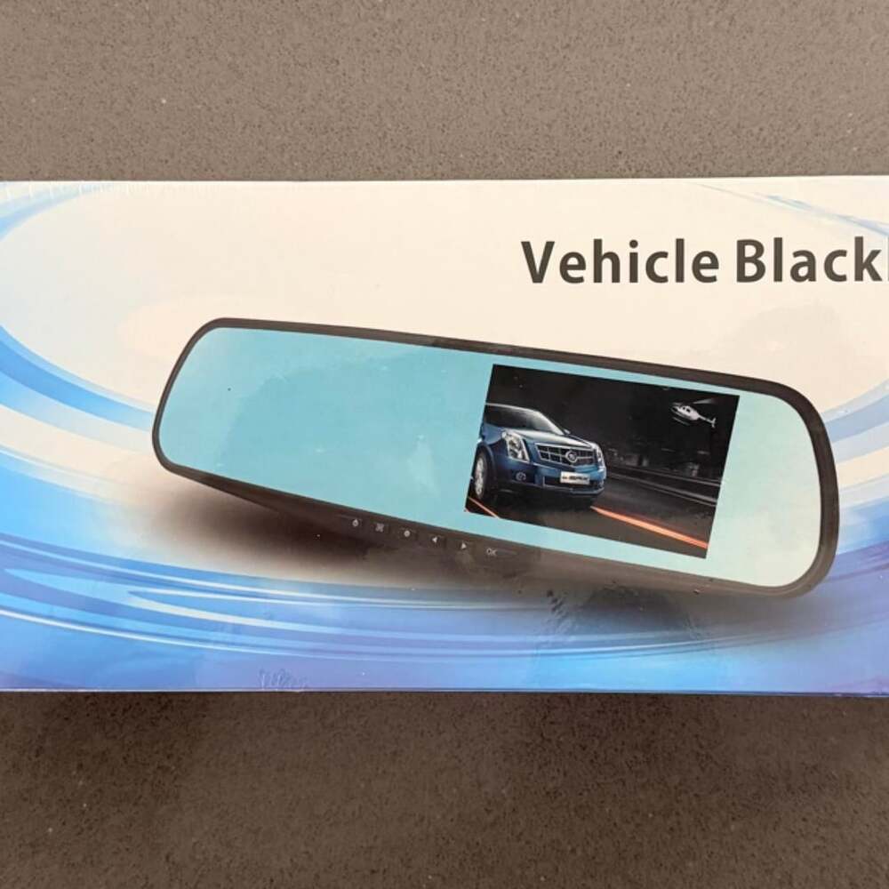 Vehicle Black Box DVR Rearview Mirror Camera 4.3 inch Screen